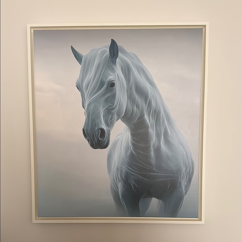 Elegant Horse Portrait Art Print